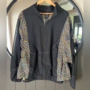 Unique Lightweight Nike Zip Up Jacket 3X